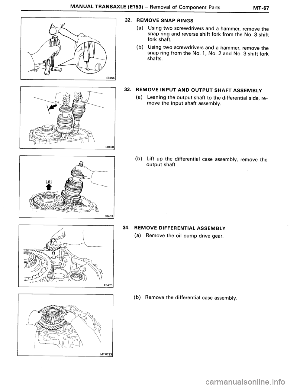 TOYOTA MR-2 1991 Factory Repair Manual TOYOTA MR-2 1991 Factory Repair Manual