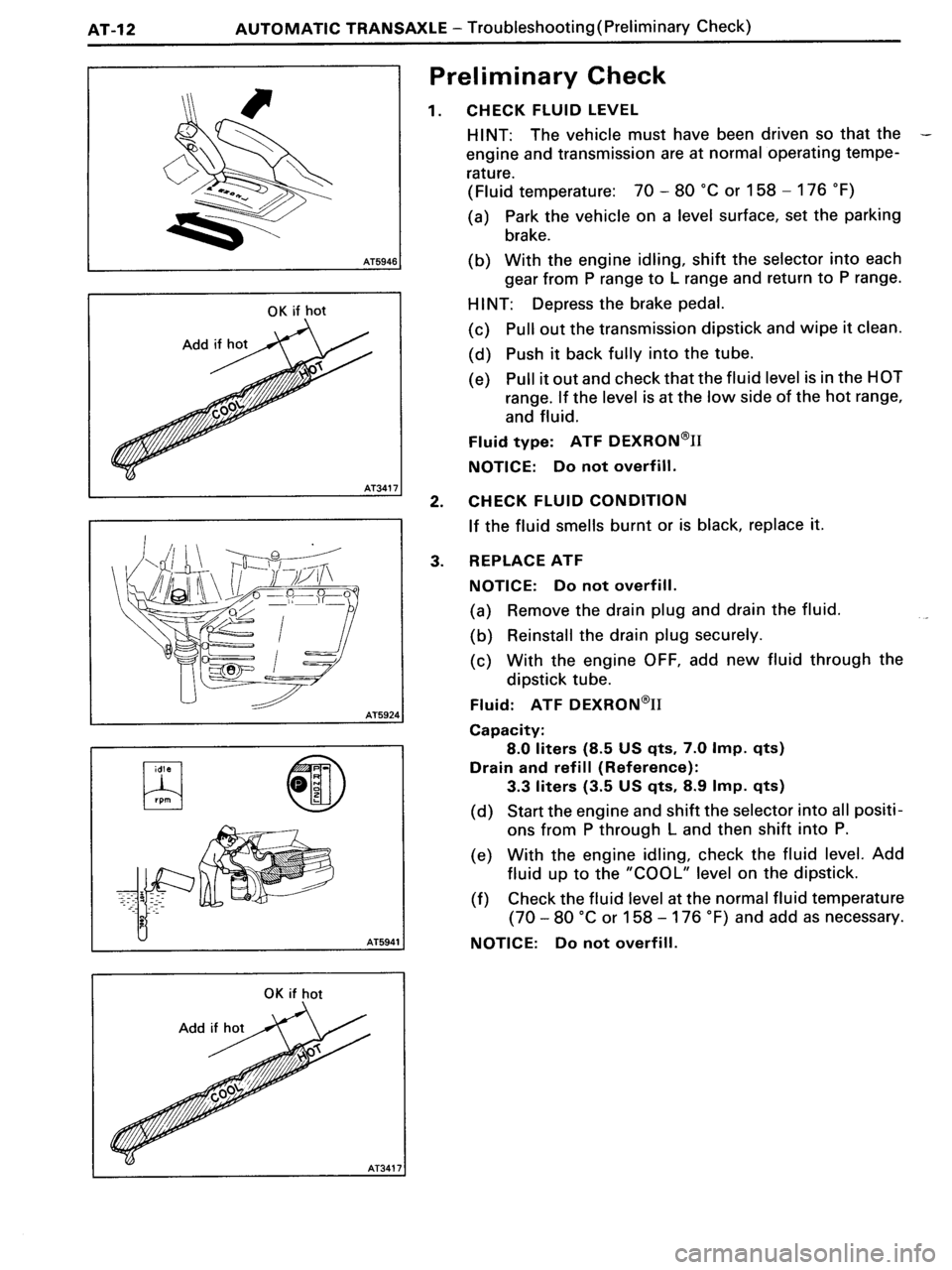 TOYOTA MR-2 1991 Factory Repair Manual TOYOTA MR-2 1991 Factory Repair Manual