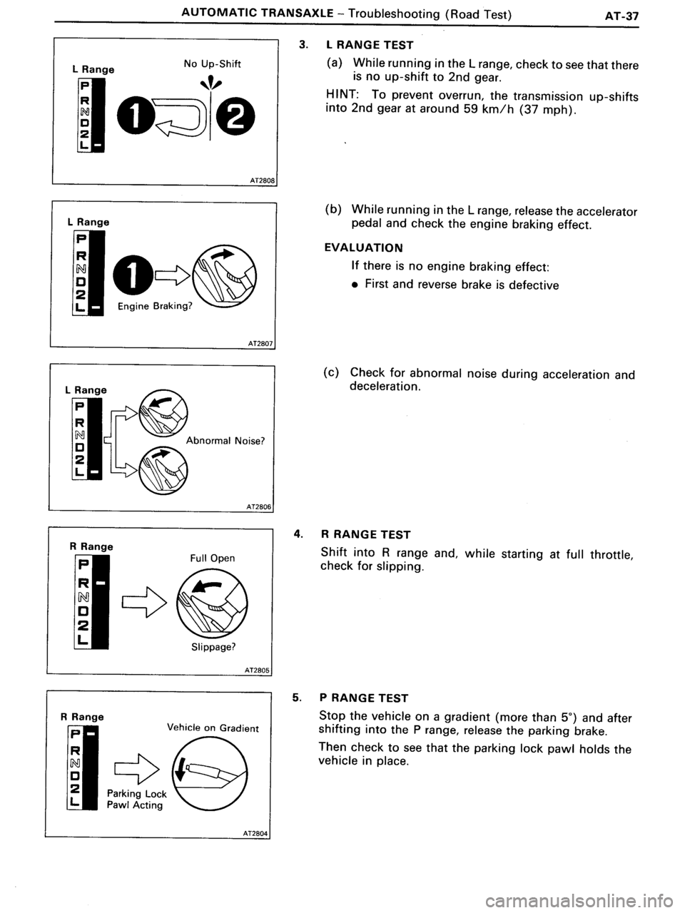 TOYOTA MR-2 1991 Factory Repair Manual TOYOTA MR-2 1991 Factory Repair Manual