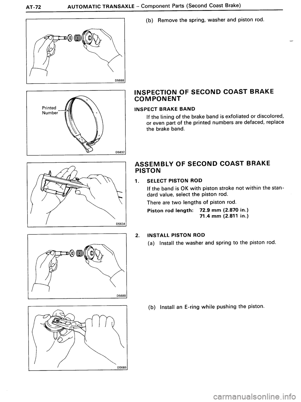 TOYOTA MR-2 1991 Factory Repair Manual TOYOTA MR-2 1991 Factory Repair Manual