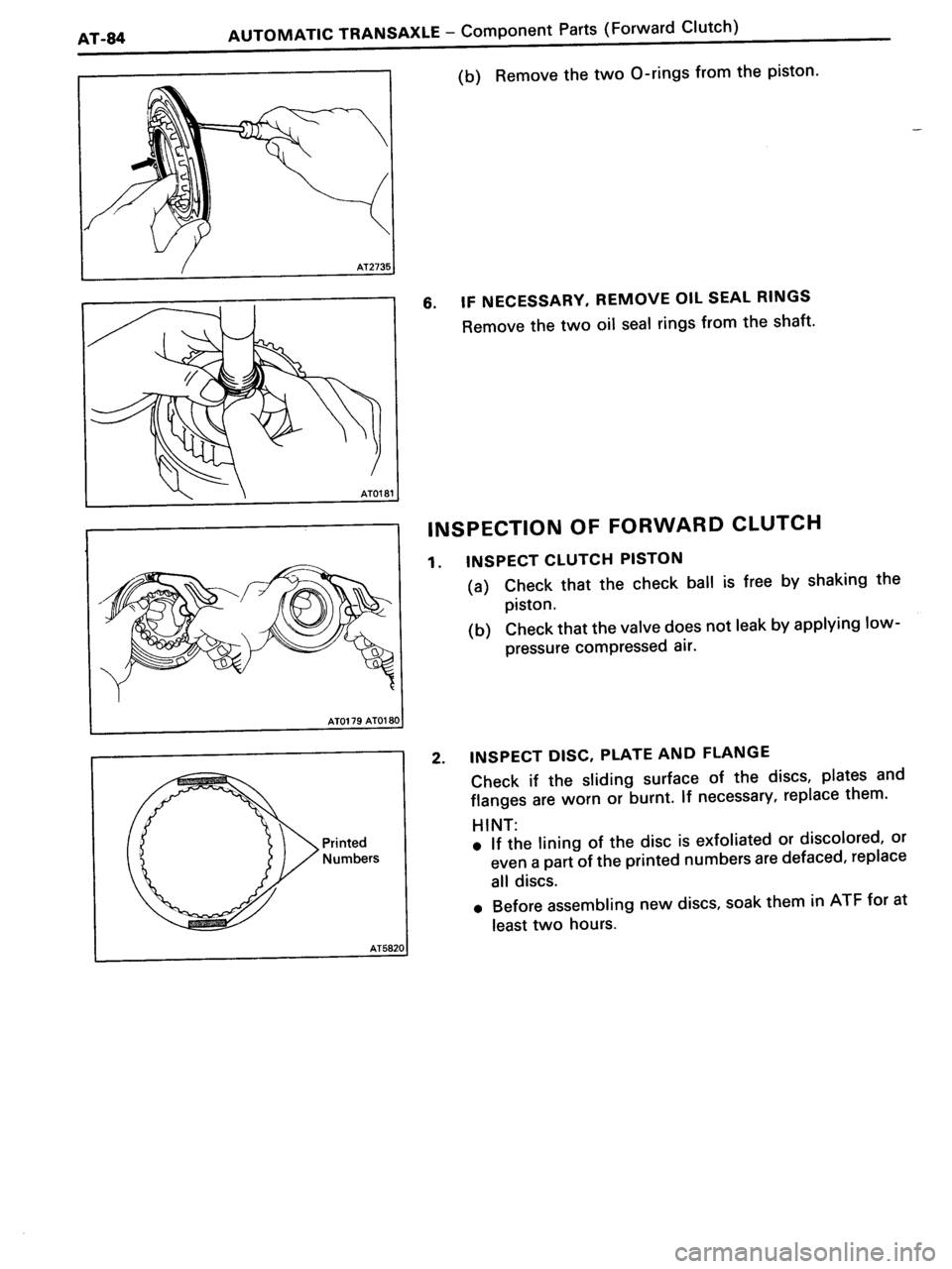 TOYOTA MR-2 1991 Factory Repair Manual TOYOTA MR-2 1991 Factory Repair Manual
