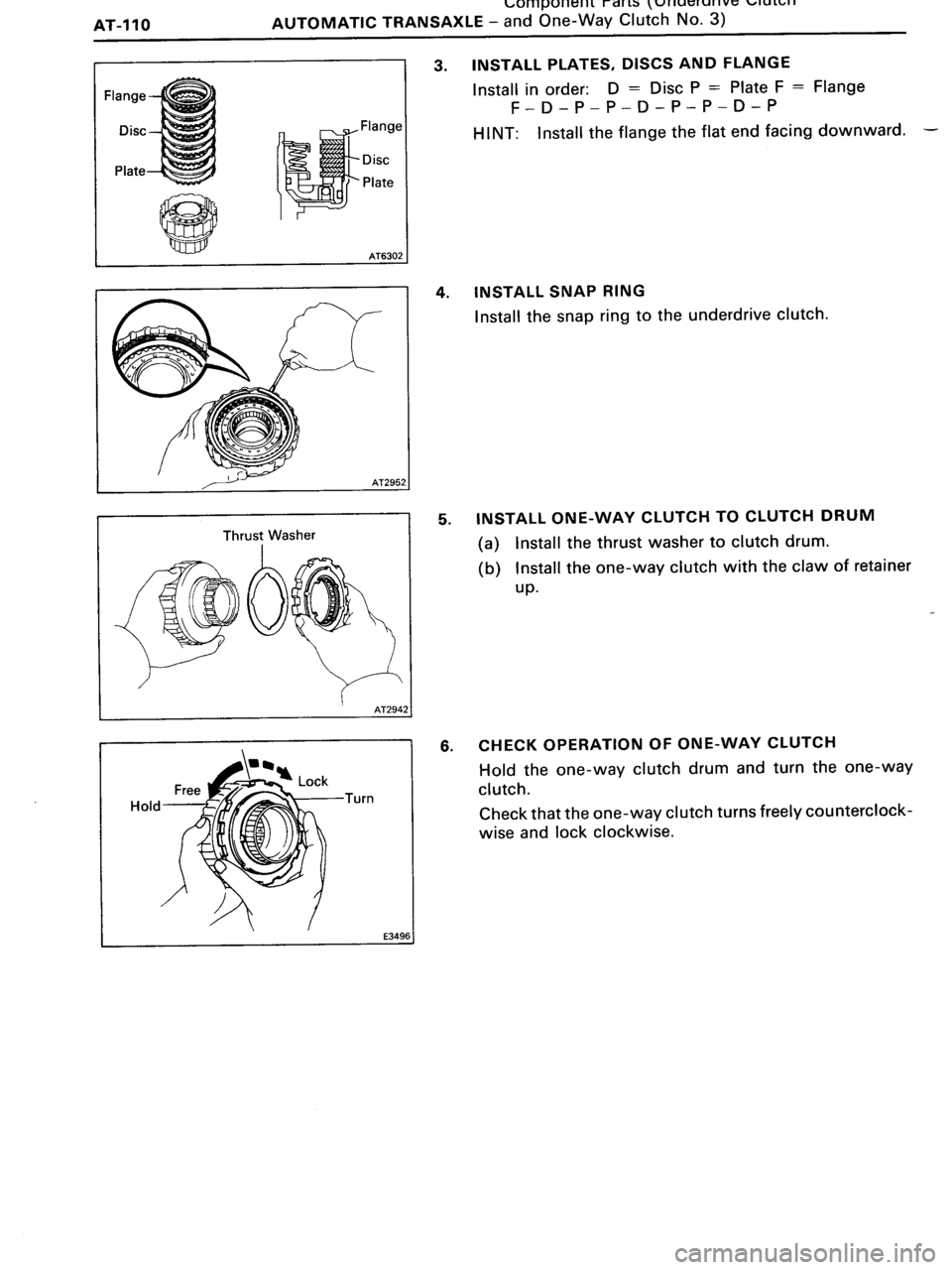 TOYOTA MR-2 1991 Factory Repair Manual TOYOTA MR-2 1991 Factory Repair Manual