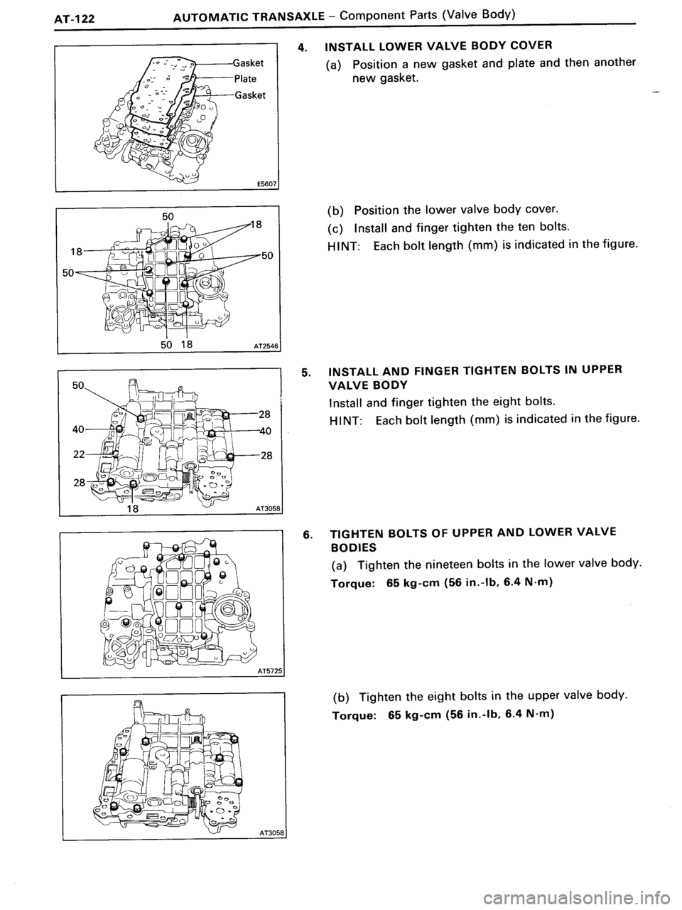 TOYOTA MR-2 1991  Factory Repair Manual 