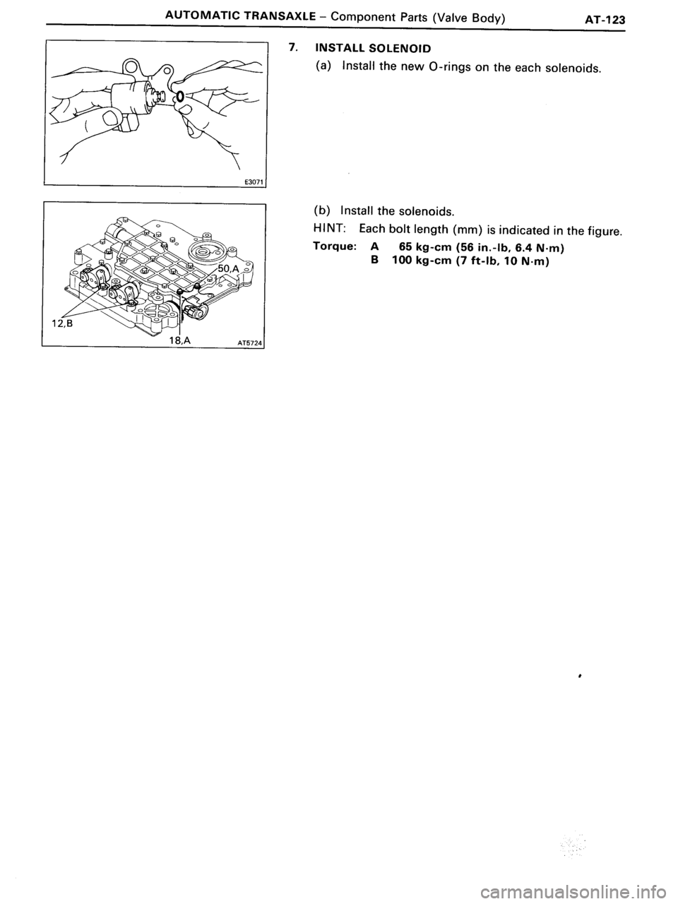 TOYOTA MR-2 1991  Factory Repair Manual 