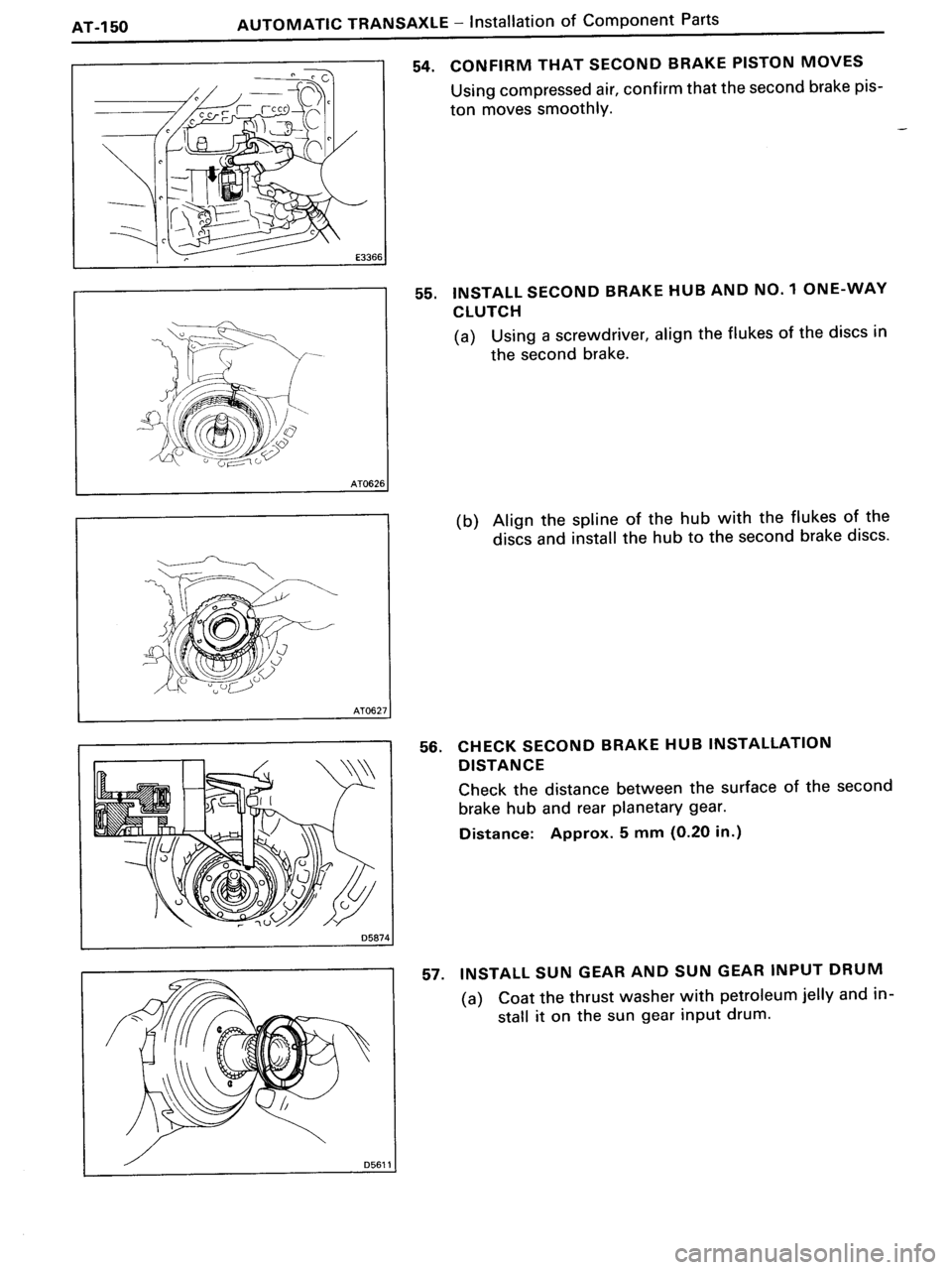 TOYOTA MR-2 1991 Factory Repair Manual TOYOTA MR-2 1991 Factory Repair Manual