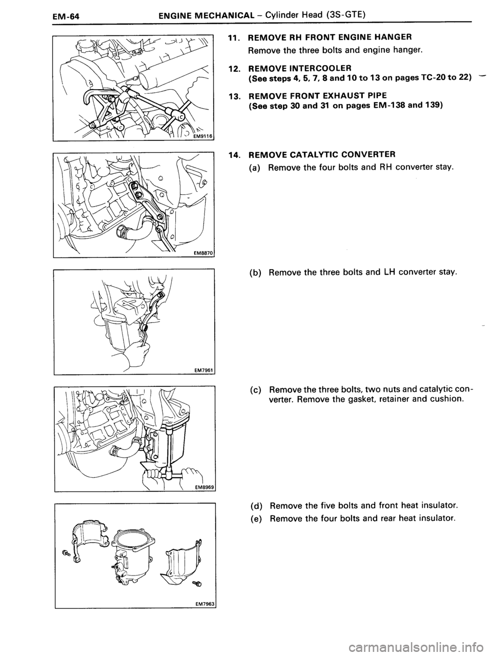 TOYOTA MR-2 1991 Factory Owners Manual TOYOTA MR-2 1991 Factory Owners Manual