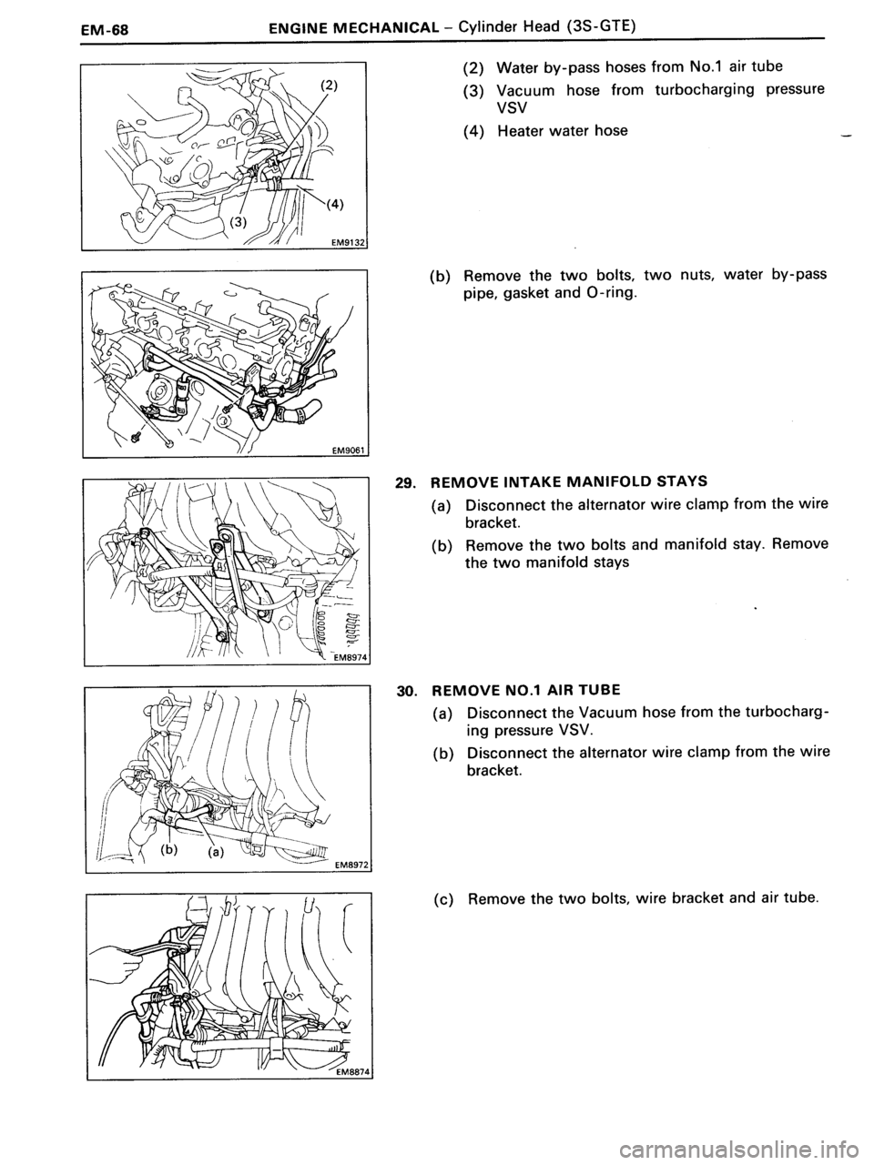 TOYOTA MR-2 1991 Factory Owners Manual TOYOTA MR-2 1991 Factory Owners Manual