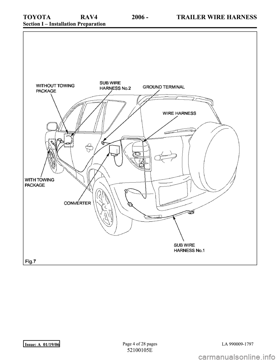 TOYOTA RAV4 2006 Service Repair Manual TOYOTA RAV4 2006 Service Repair Manual