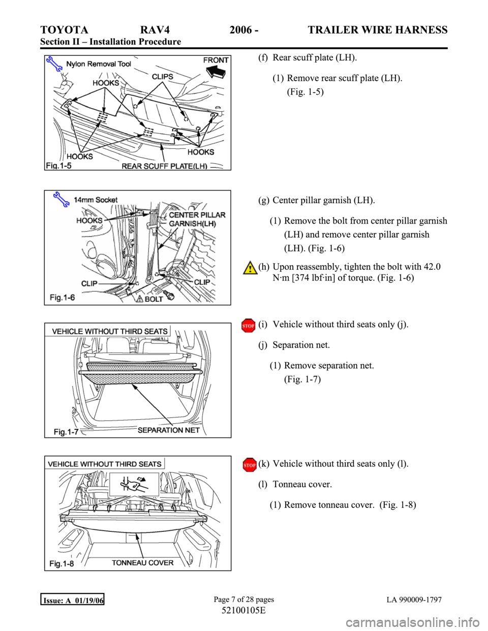 TOYOTA RAV4 2006 Service Repair Manual TOYOTA RAV4 2006 Service Repair Manual