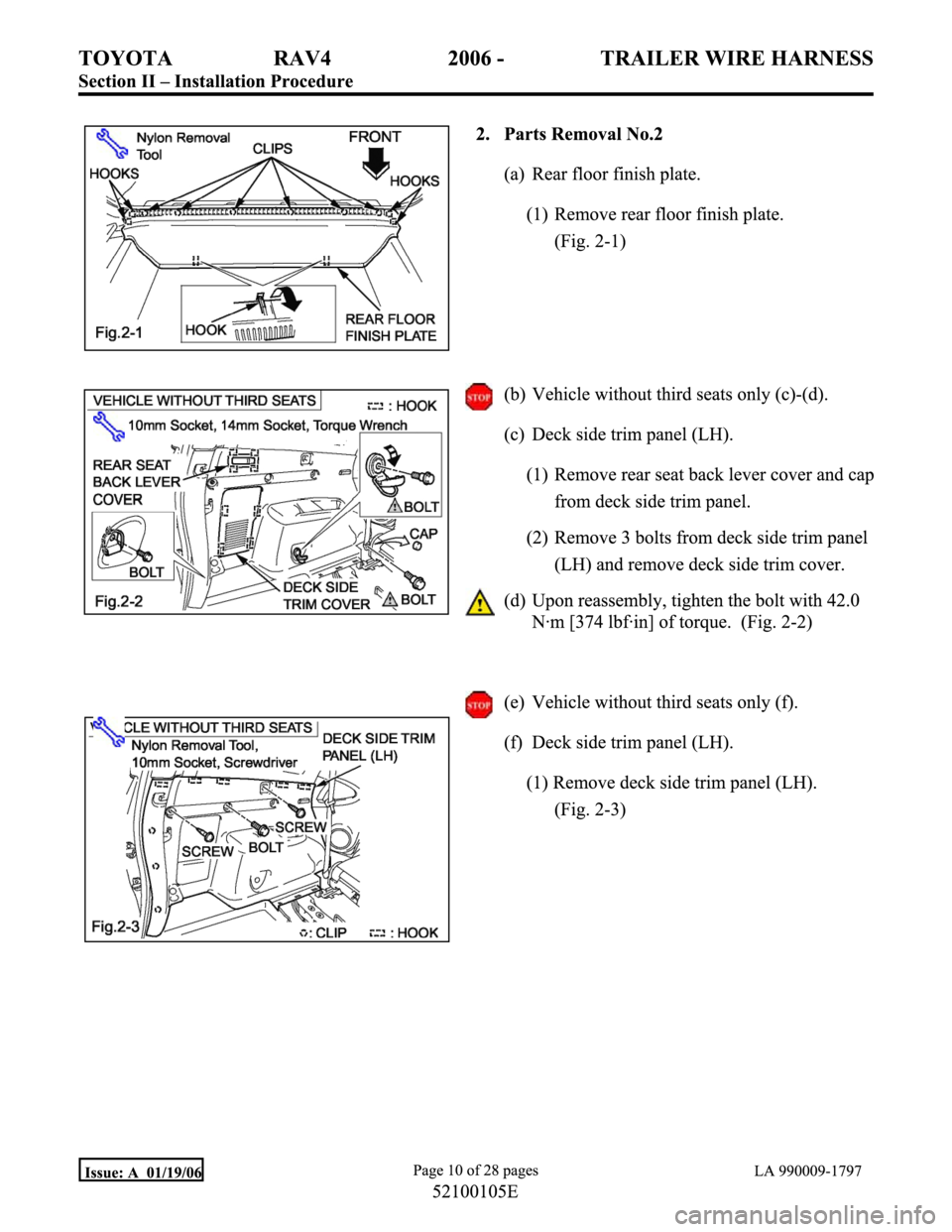 TOYOTA RAV4 2006 Service Repair Manual TOYOTA RAV4 2006 Service Repair Manual