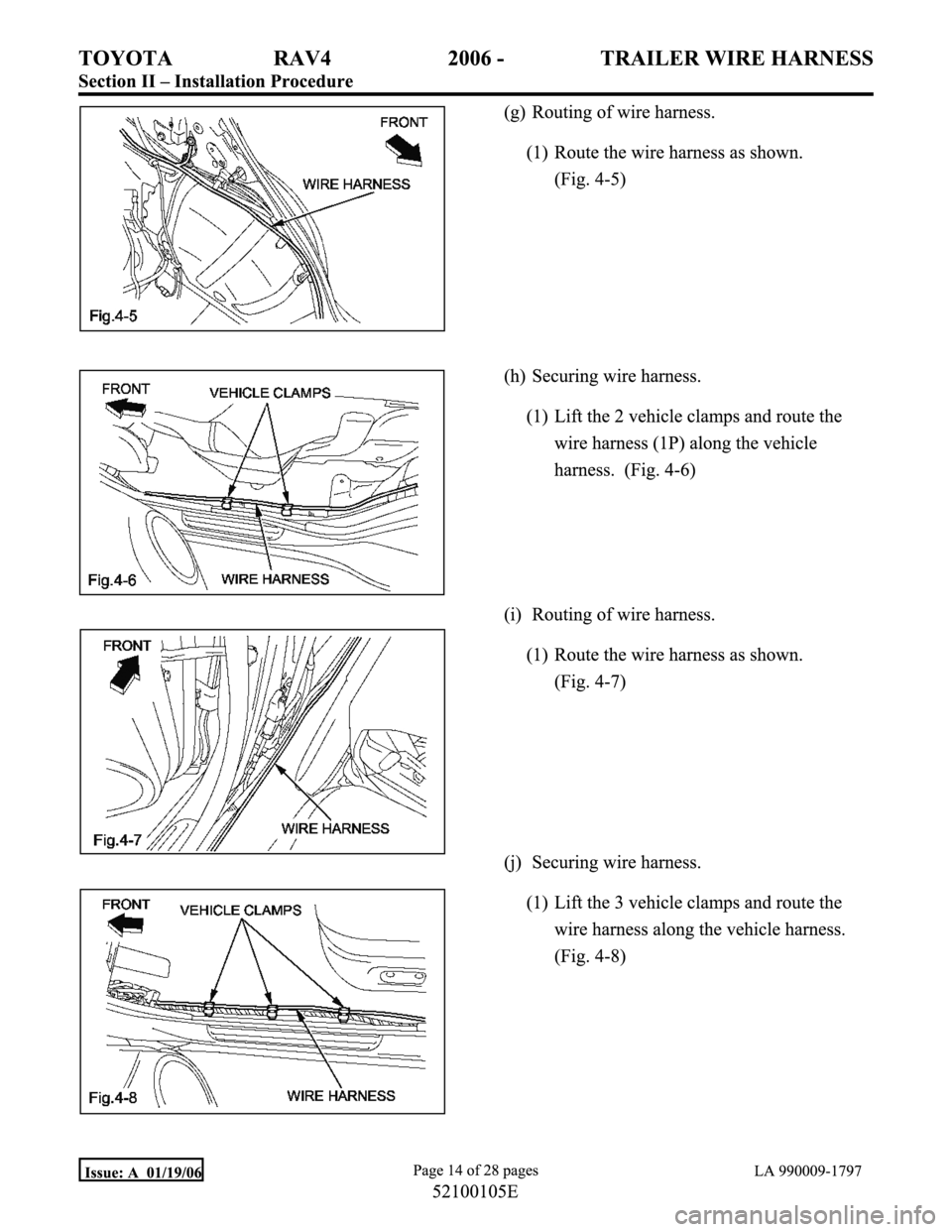 TOYOTA RAV4 2006 Service Repair Manual TOYOTA RAV4 2006 Service Repair Manual