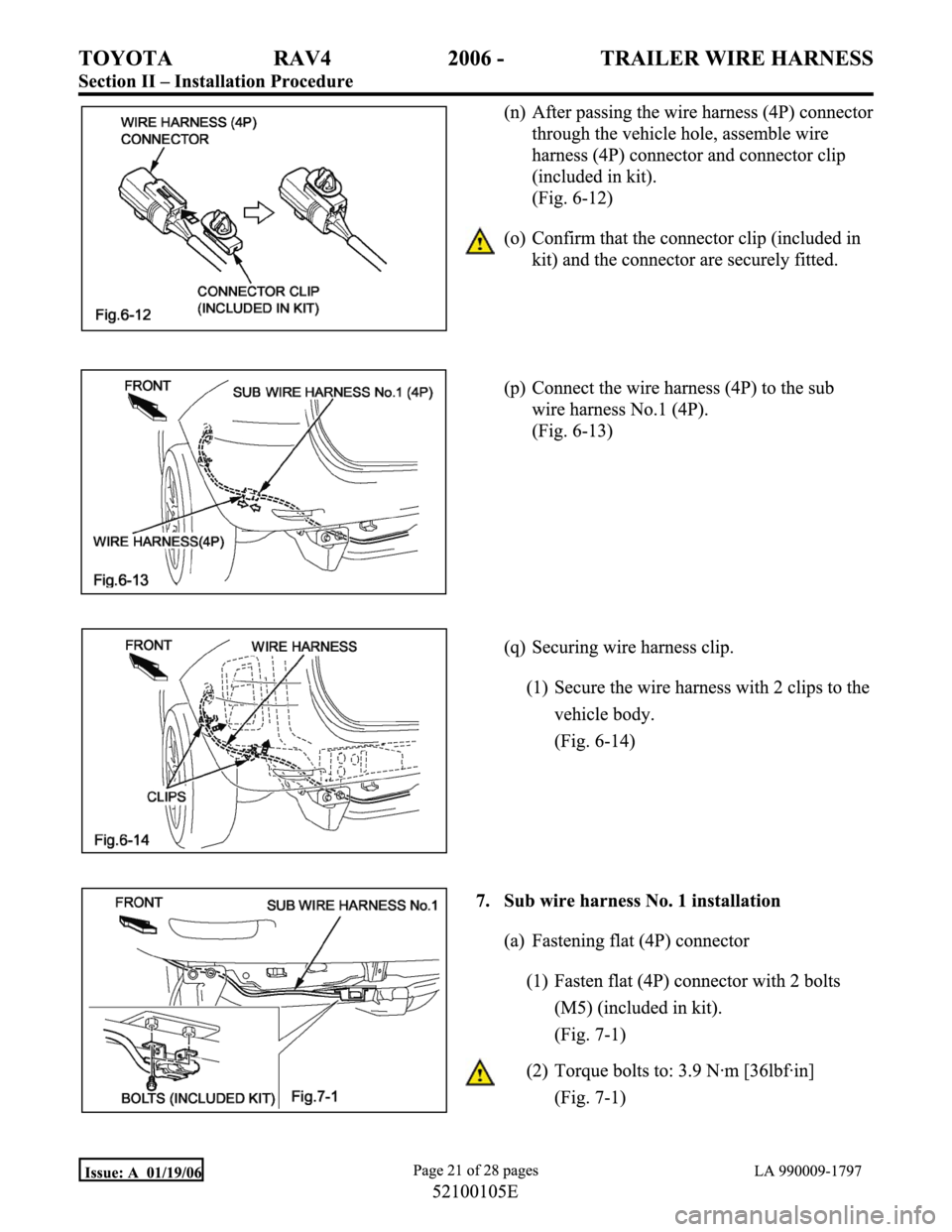 TOYOTA RAV4 2006 Service Repair Manual TOYOTA RAV4 2006 Service Repair Manual