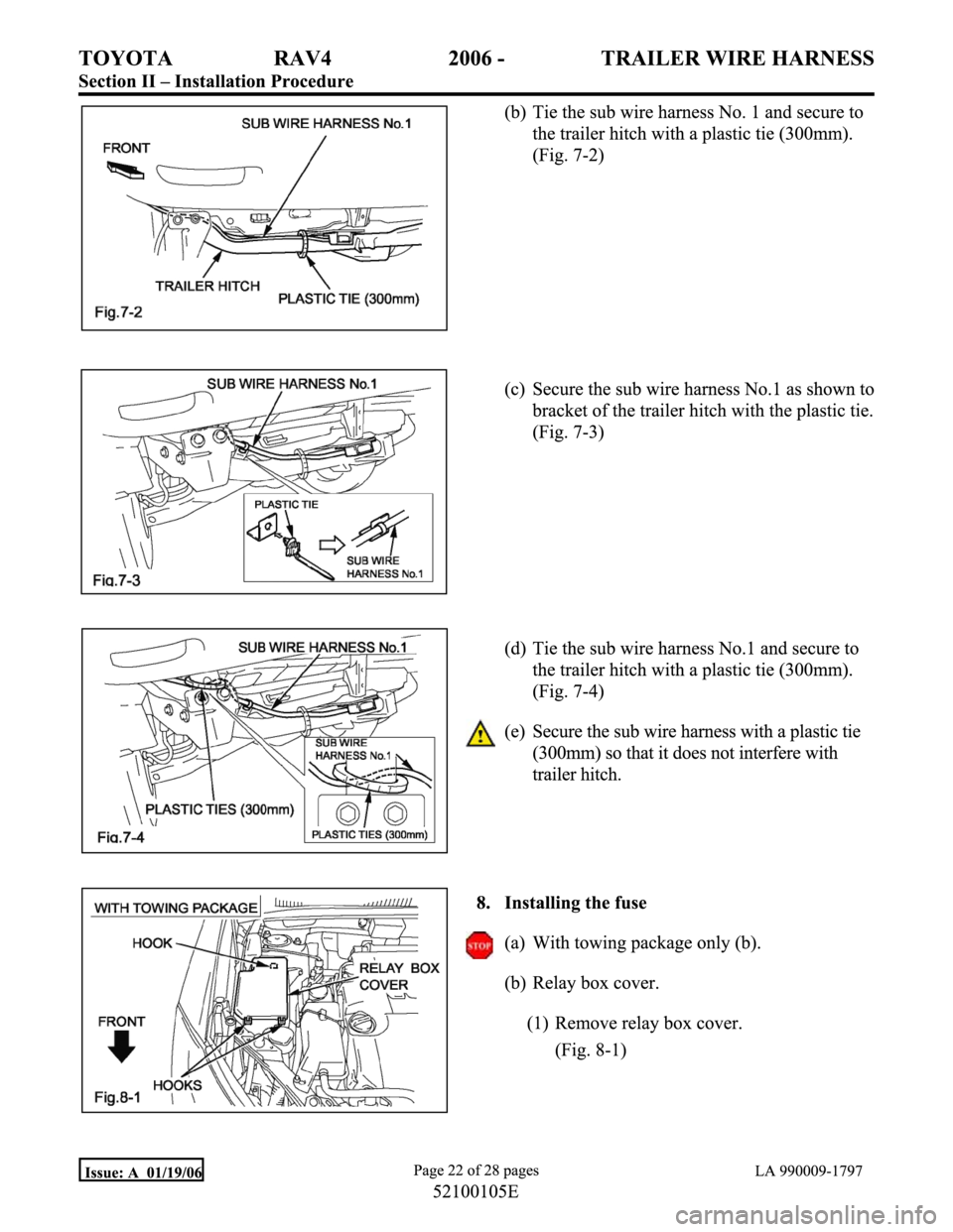 TOYOTA RAV4 2006 Service Repair Manual TOYOTA RAV4 2006 Service Repair Manual