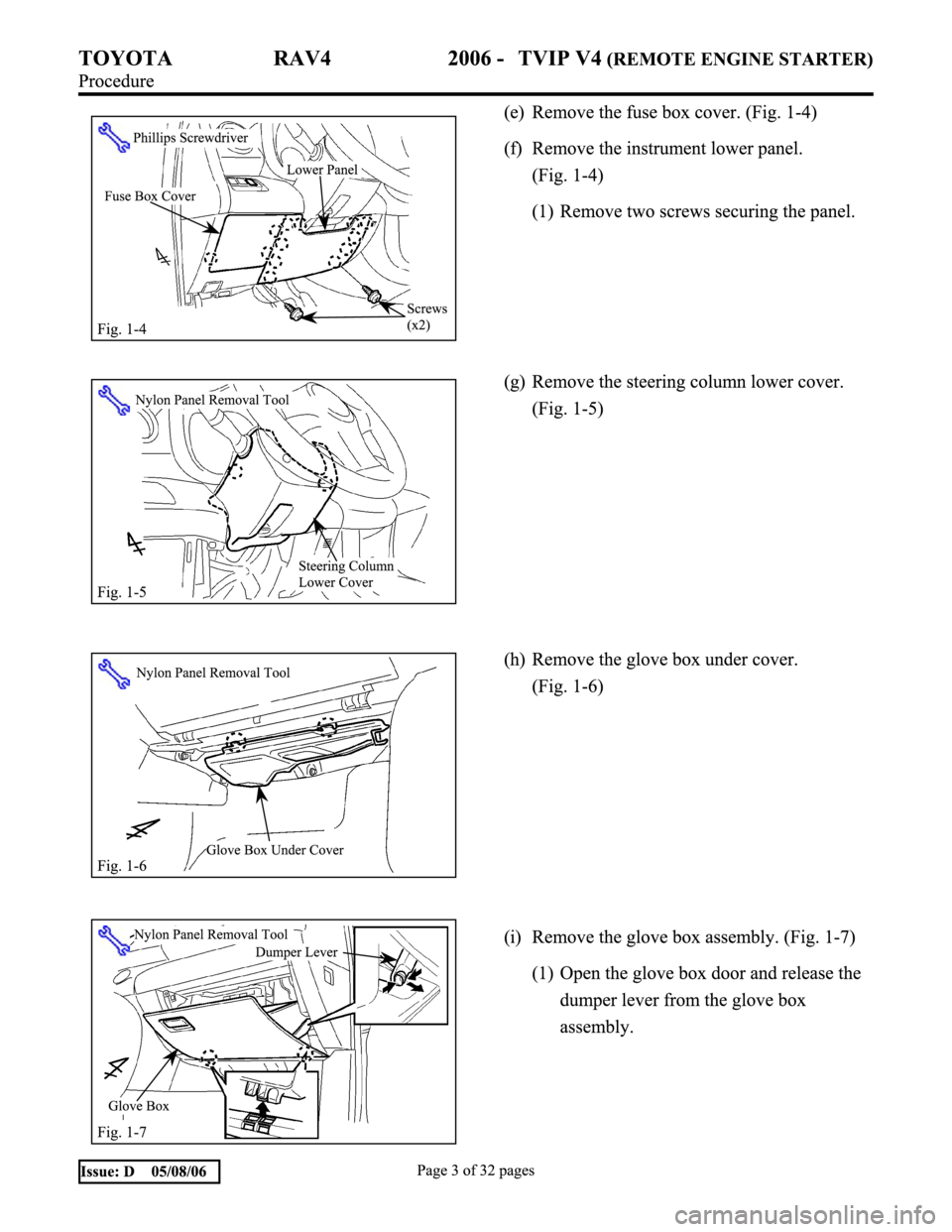 TOYOTA RAV4 2006 Service Repair Manual TOYOTA RAV4 2006 Service Repair Manual