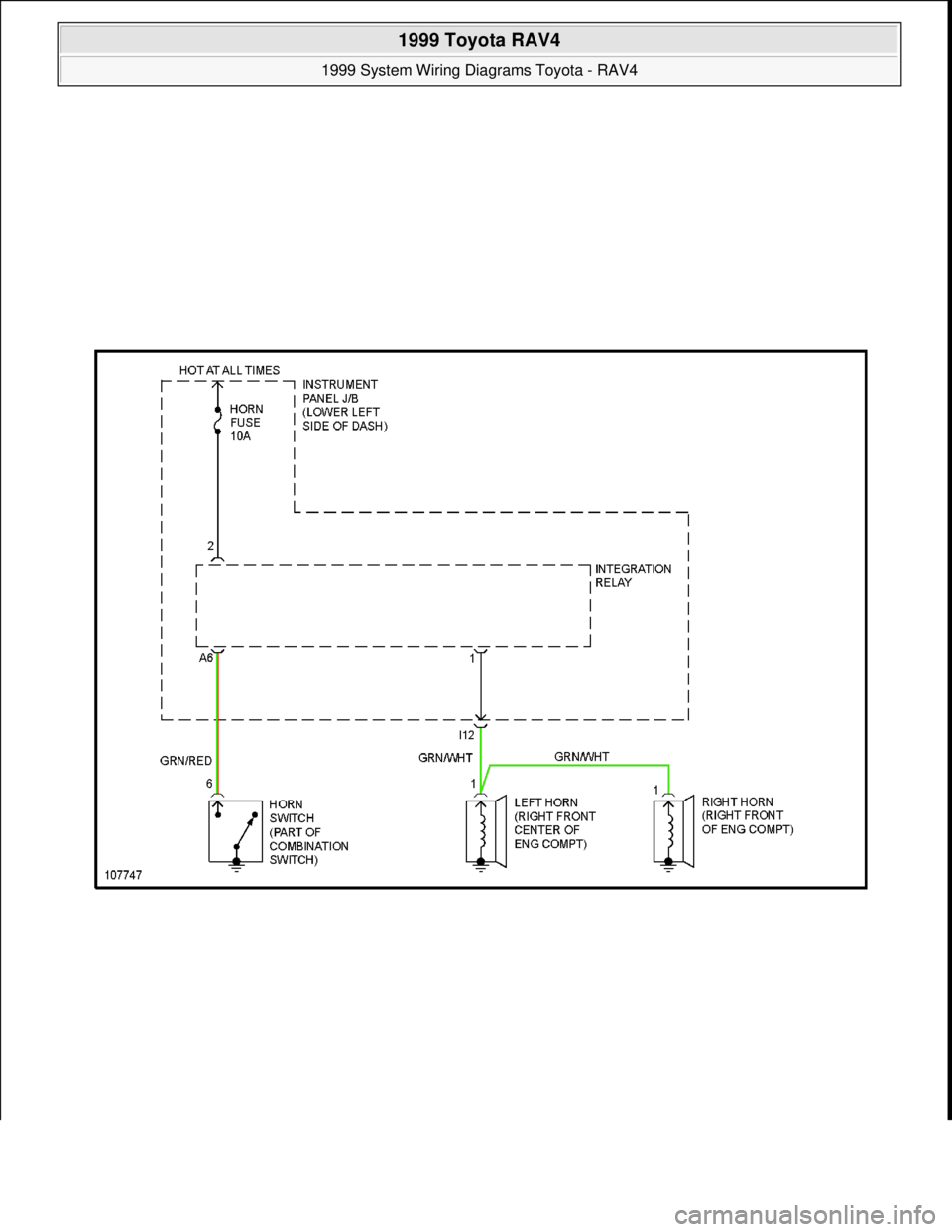 TOYOTA RAV4 1996  Service Repair Manual  
1999 Toyota RAV4 
1999 System Wiring Diagrams Toyota - RAV4  
Microsoft  
Sunday, November 22, 2009 10:50:58 AMPage 34 © 2005 Mitchell Repair Information Company, LLC.  