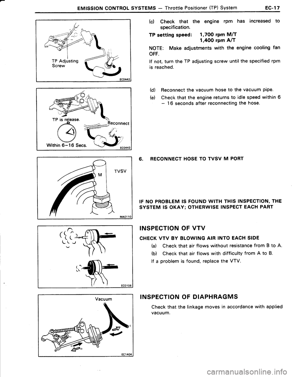 TOYOTA TERCEL 1985 Repair Manual TOYOTA TERCEL 1985 Repair Manual