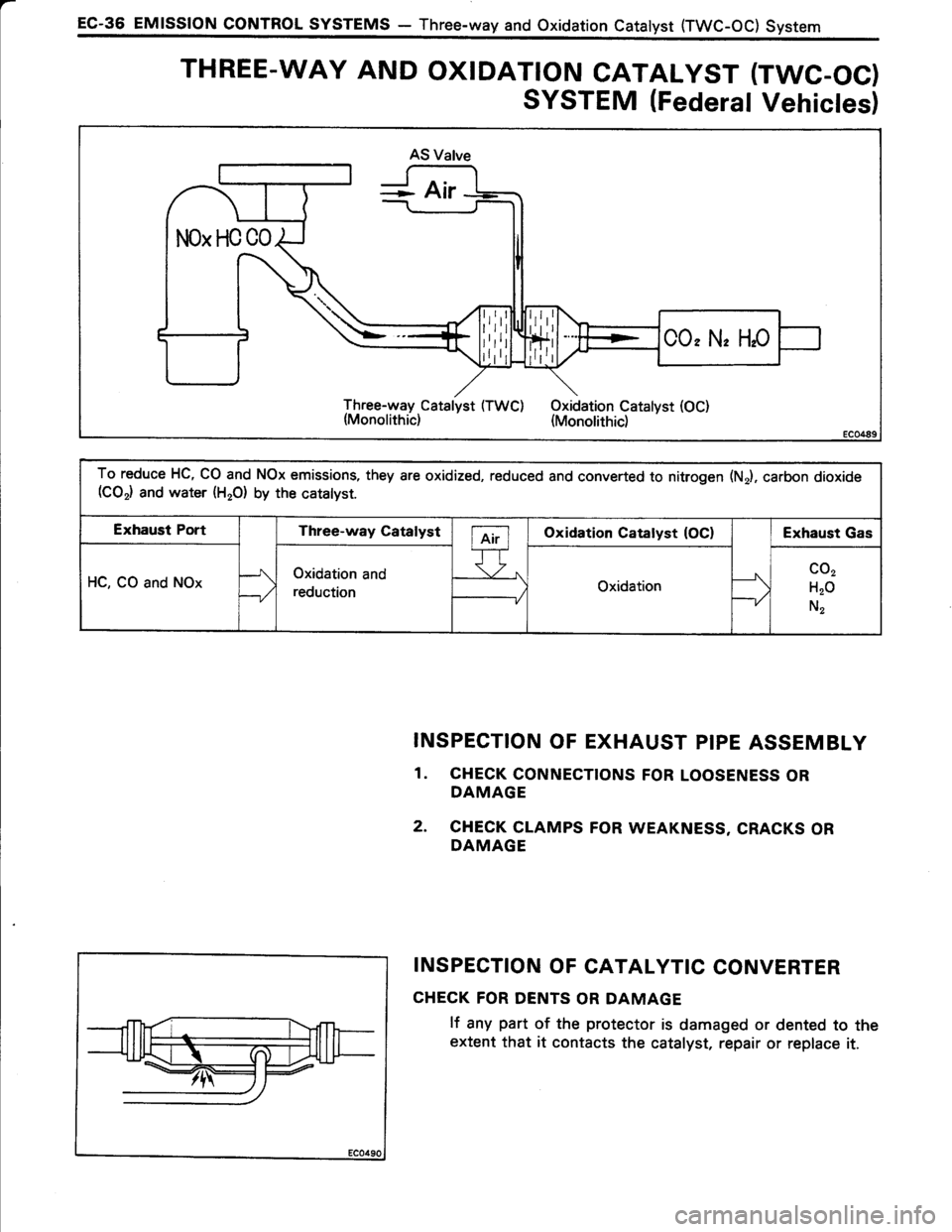 TOYOTA TERCEL 1985 Repair Manual TOYOTA TERCEL 1985 Repair Manual