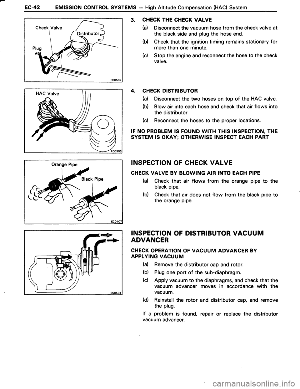 TOYOTA TERCEL 1985 Repair Manual TOYOTA TERCEL 1985 Repair Manual