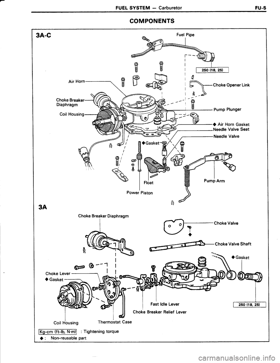 TOYOTA TERCEL 1985  Repair Manual 