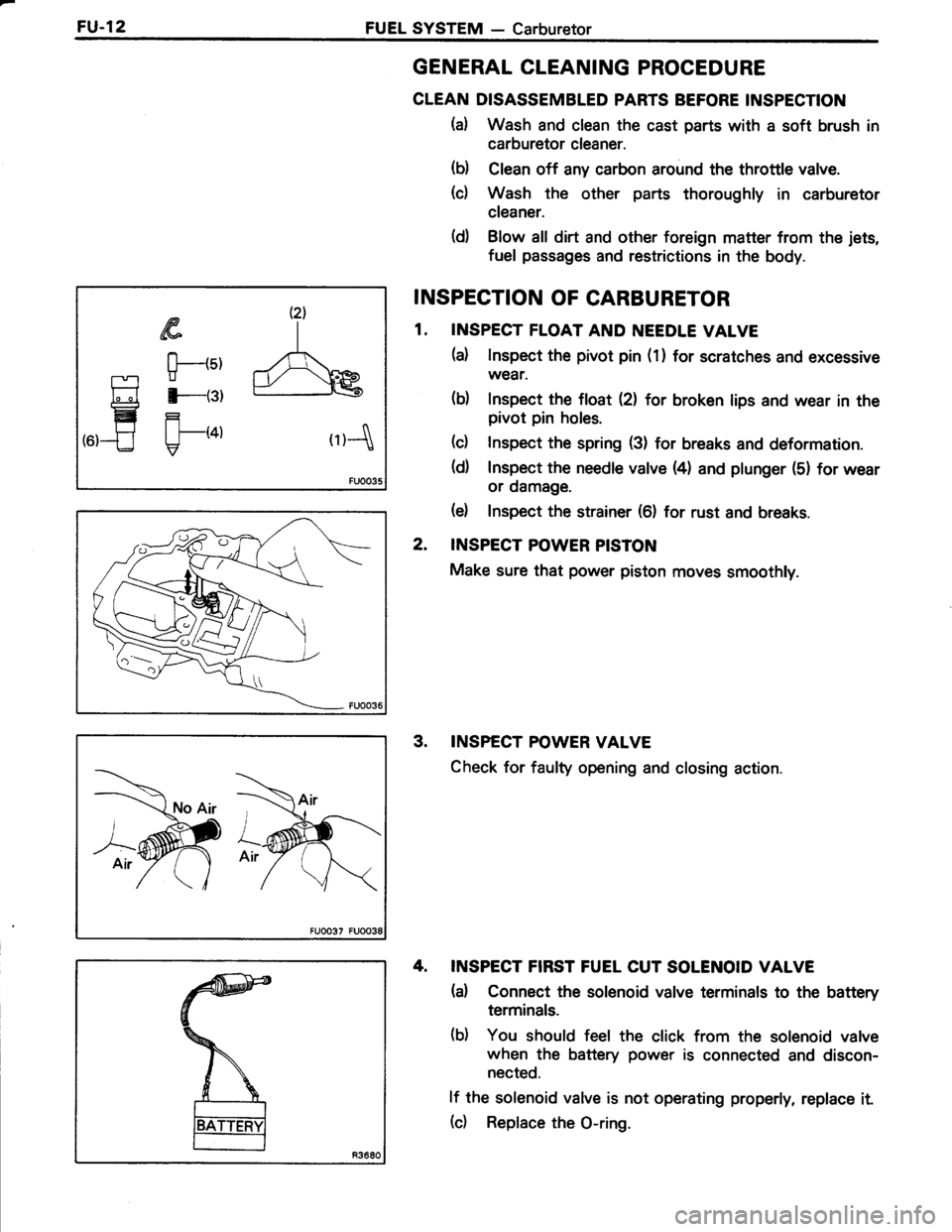 TOYOTA TERCEL 1985  Repair Manual 
