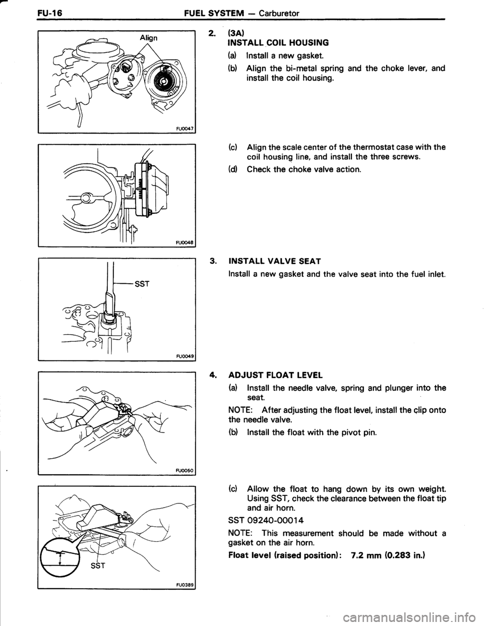 TOYOTA TERCEL 1985  Repair Manual 