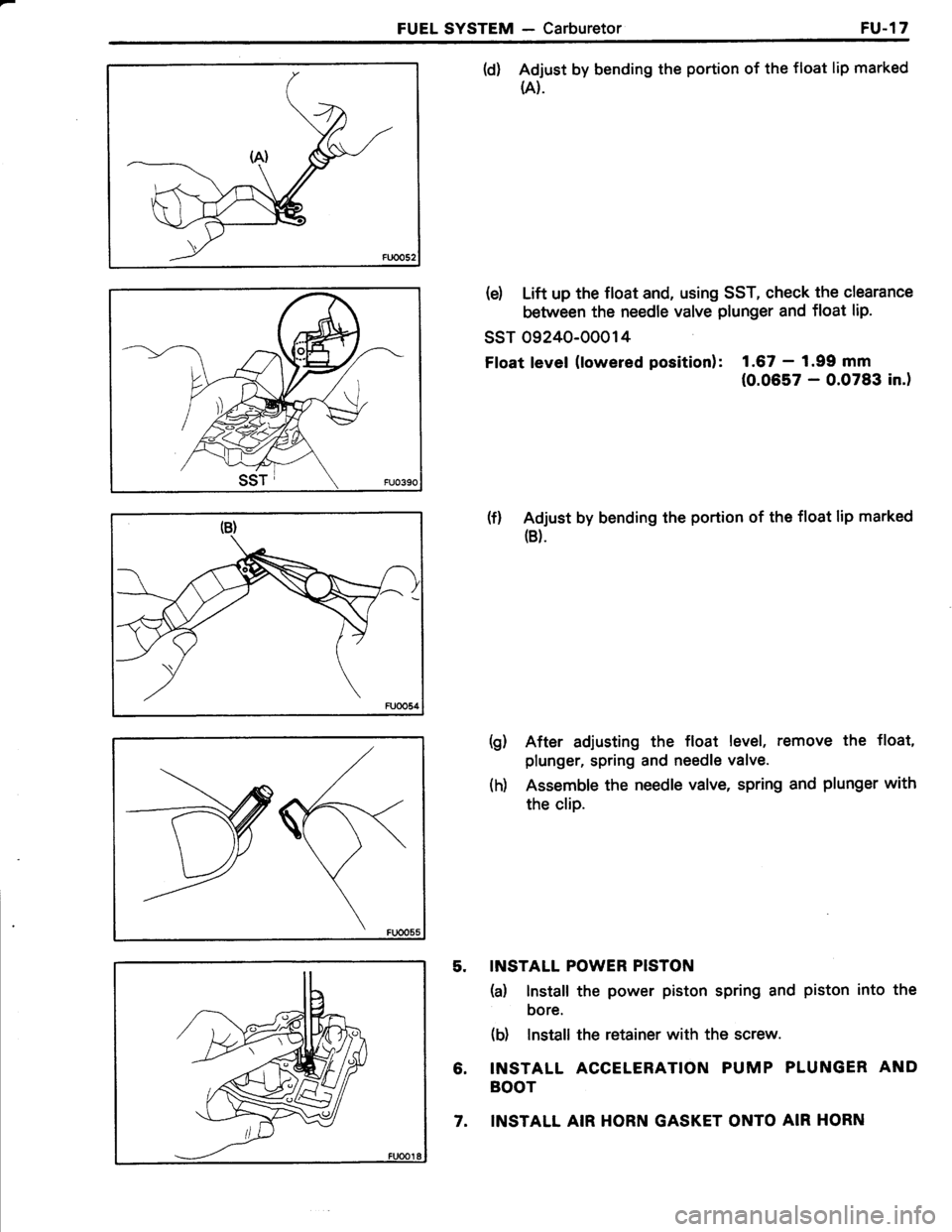 TOYOTA TERCEL 1985  Repair Manual 