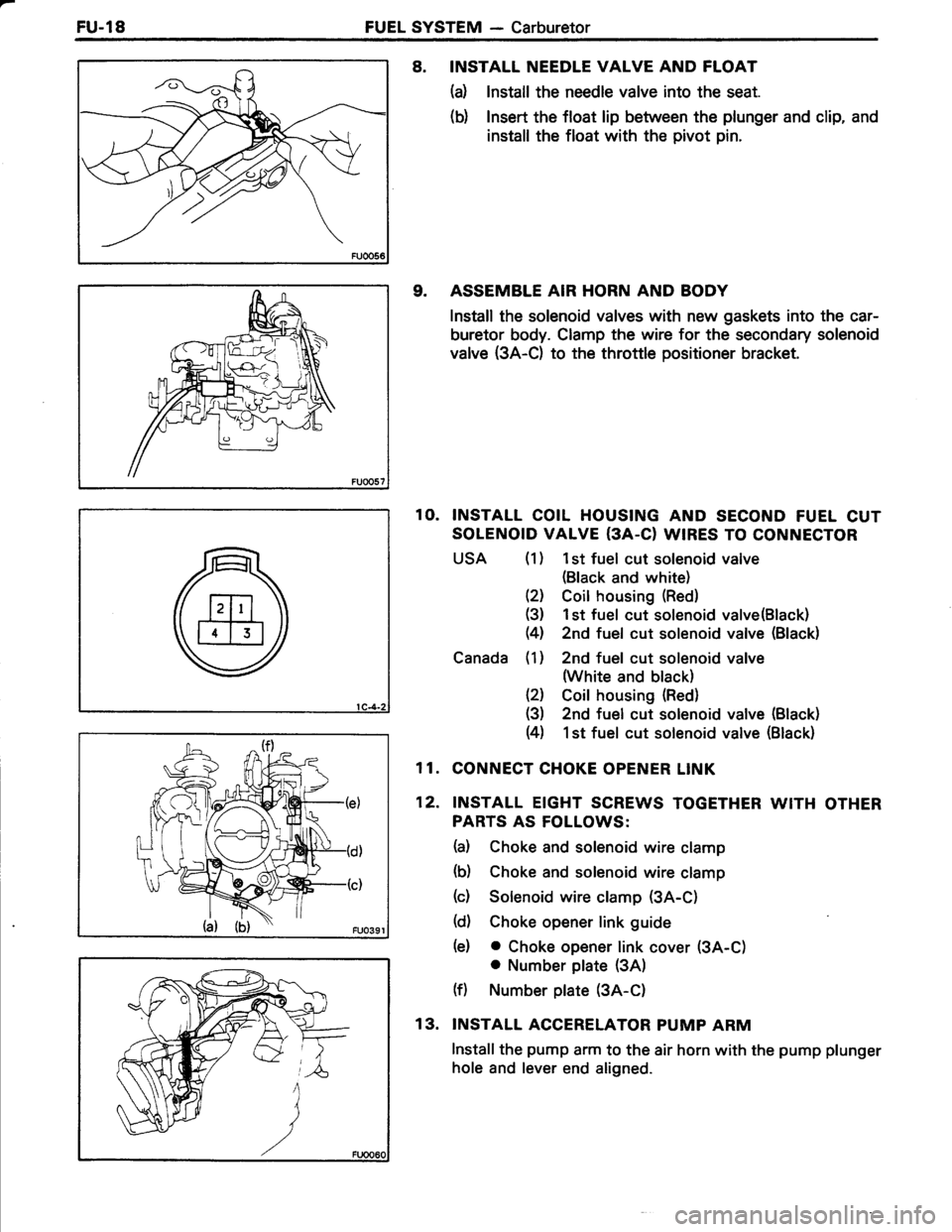 TOYOTA TERCEL 1985  Repair Manual 
