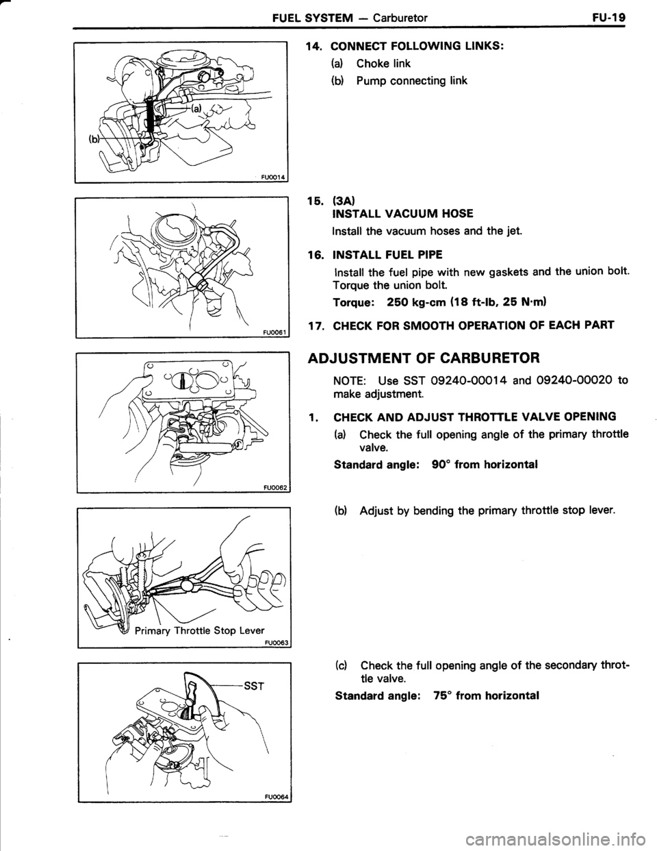 TOYOTA TERCEL 1985  Repair Manual 