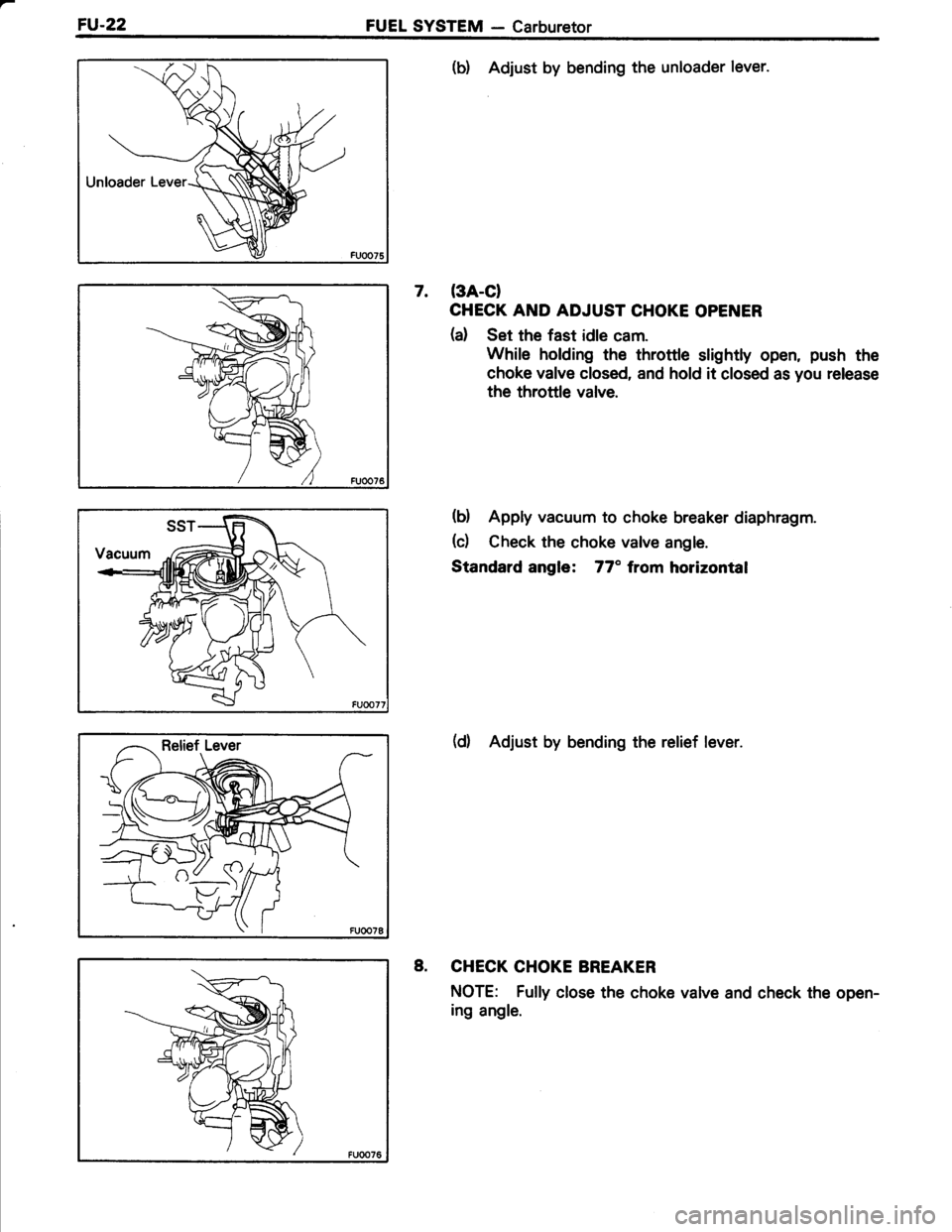 TOYOTA TERCEL 1985  Repair Manual 