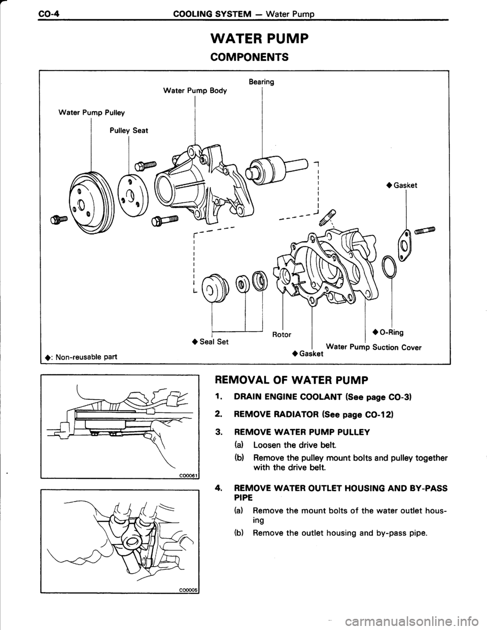 TOYOTA TERCEL 1985  Repair Manual 