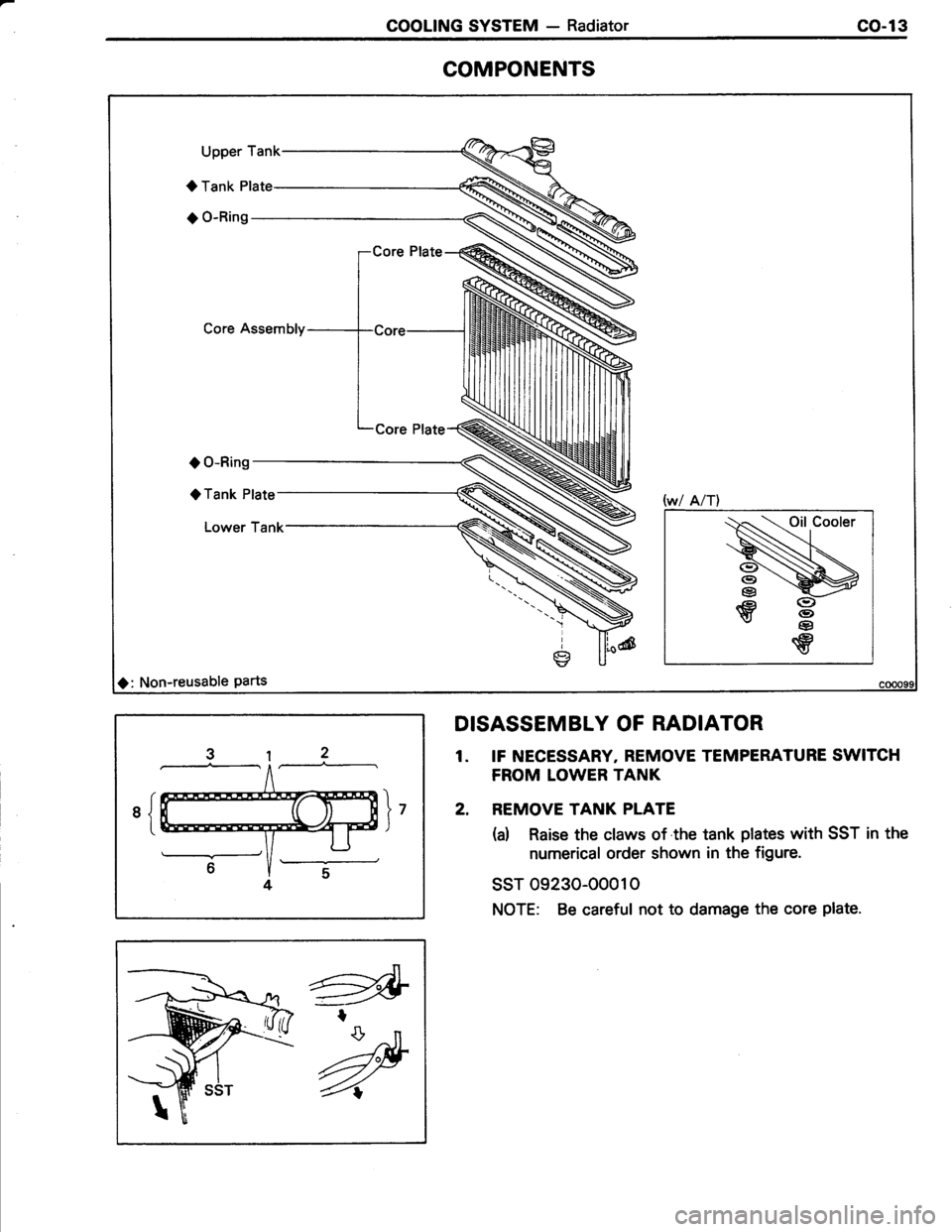TOYOTA TERCEL 1985  Repair Manual 