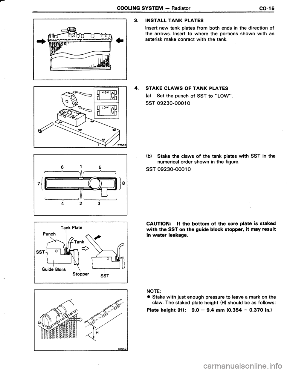 TOYOTA TERCEL 1985  Repair Manual 