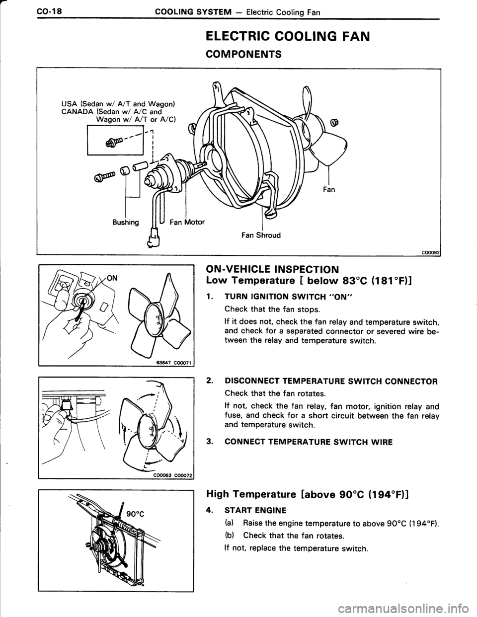 TOYOTA TERCEL 1985  Repair Manual 