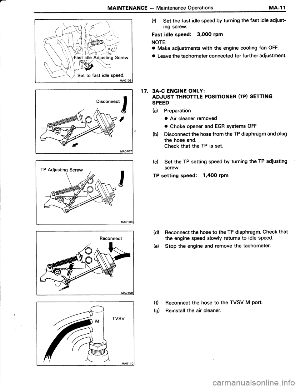TOYOTA TERCEL 1985 Owners Manual TOYOTA TERCEL 1985 Owners Manual