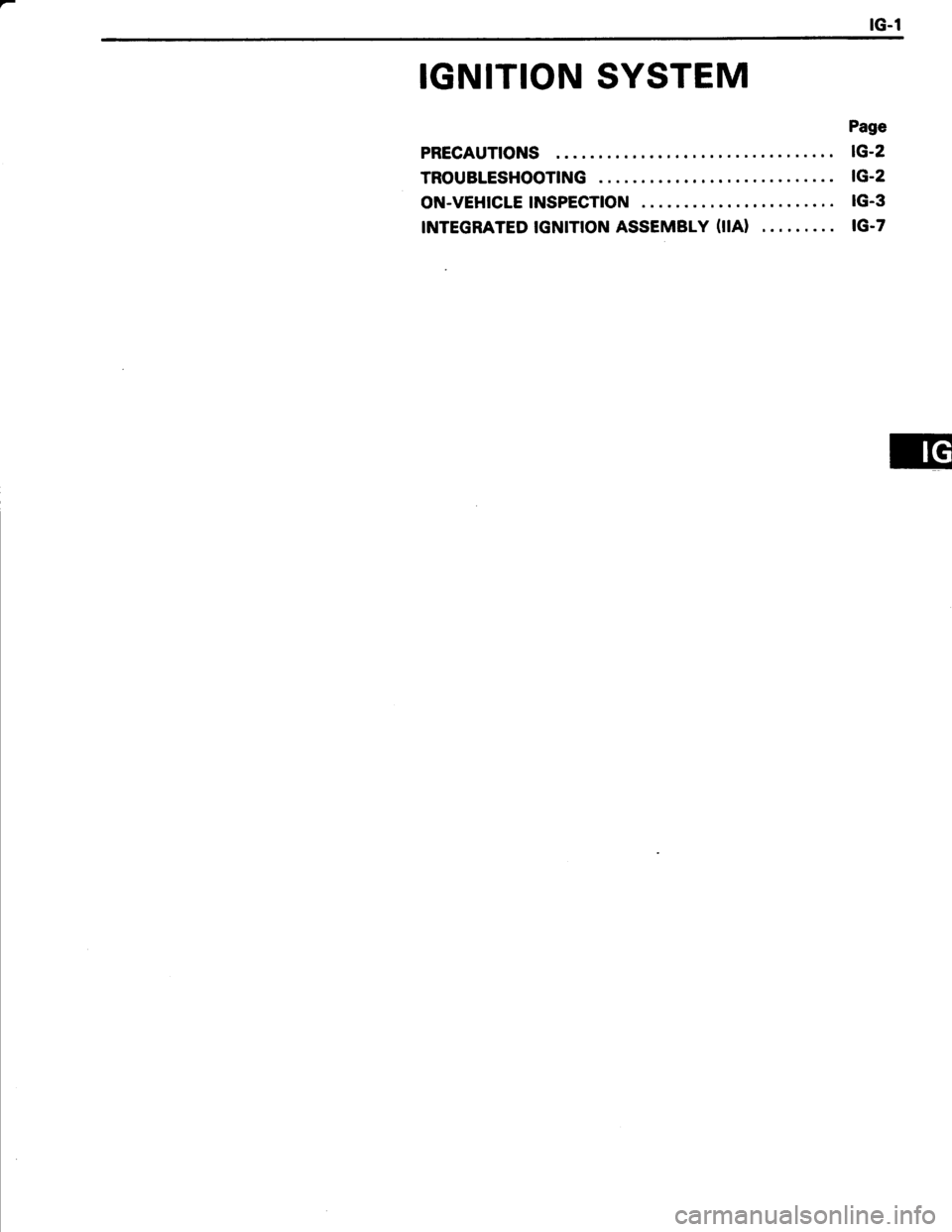TOYOTA TERCEL 1985  Repair Manual 
