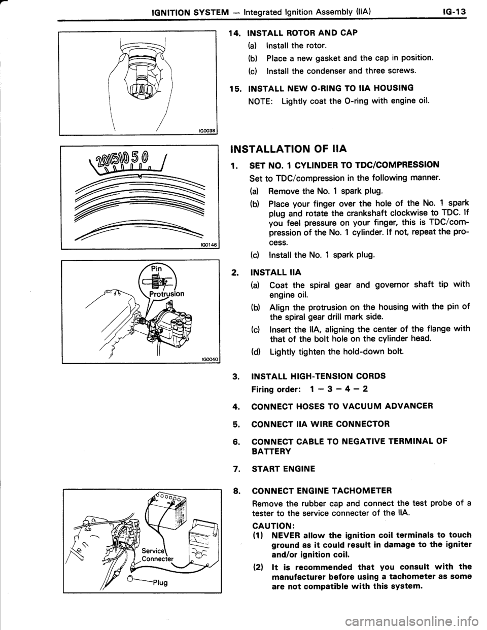 TOYOTA TERCEL 1985 Repair Manual TOYOTA TERCEL 1985 Repair Manual