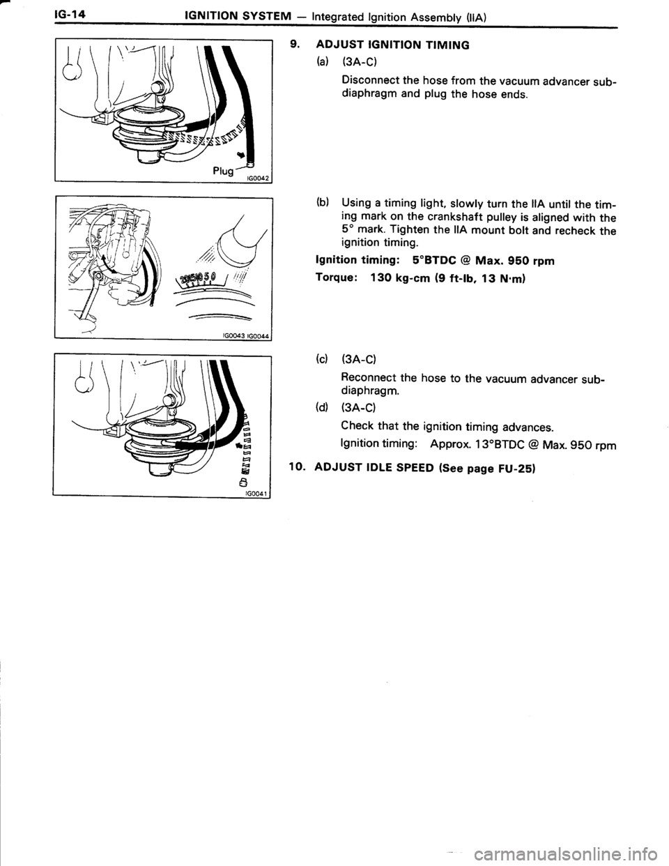 TOYOTA TERCEL 1985 Repair Manual TOYOTA TERCEL 1985 Repair Manual