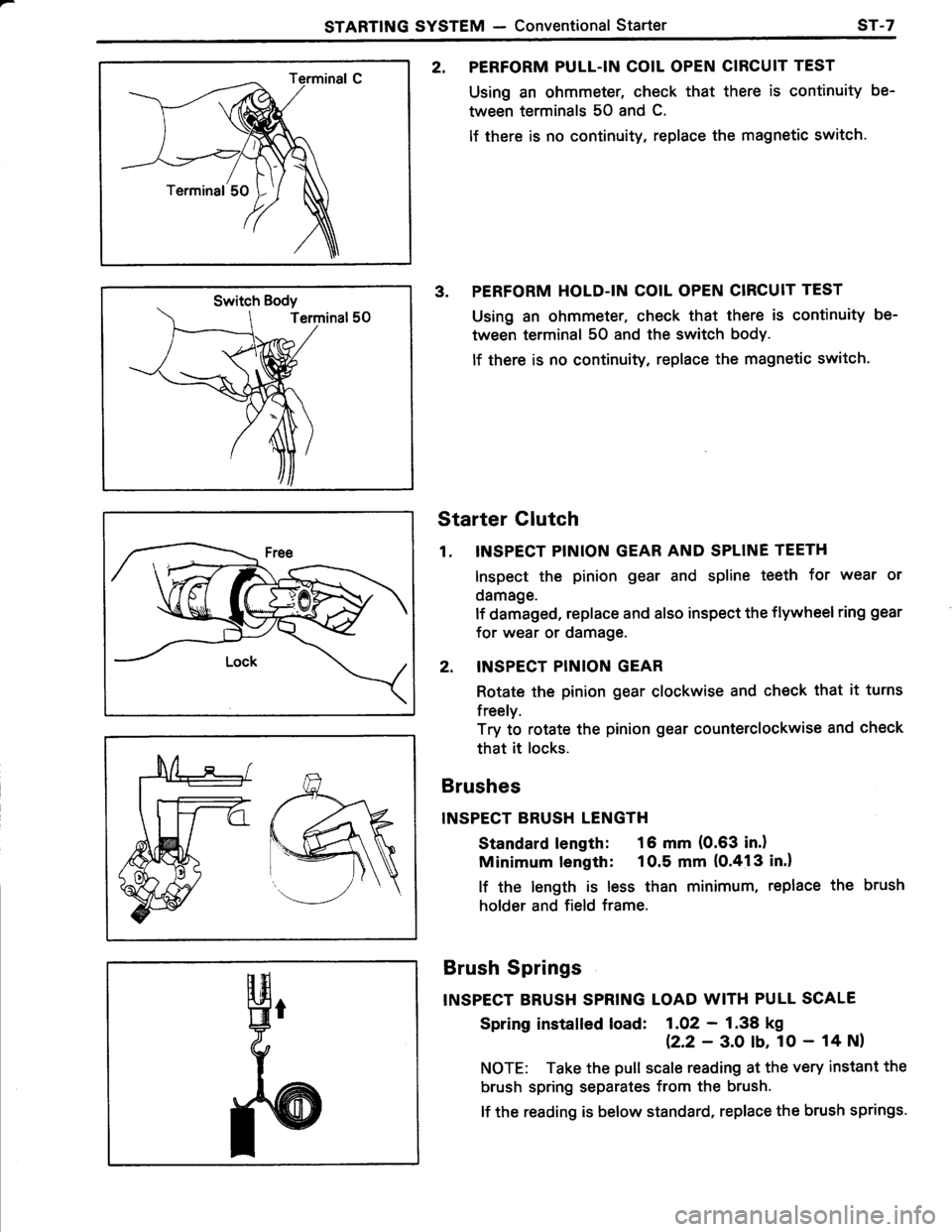 TOYOTA TERCEL 1985  Repair Manual 