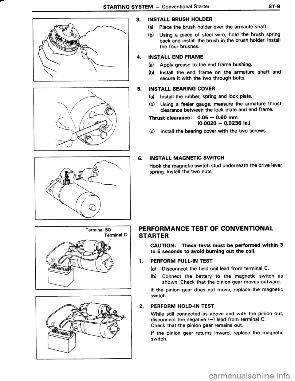 TOYOTA TERCEL 1985  Repair Manual 