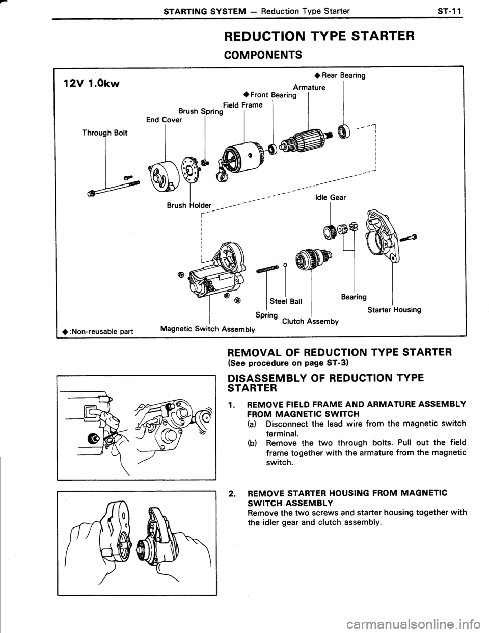 TOYOTA TERCEL 1985  Repair Manual 