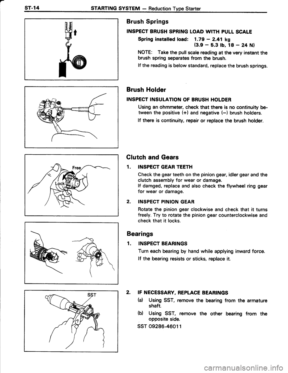 TOYOTA TERCEL 1985  Repair Manual 