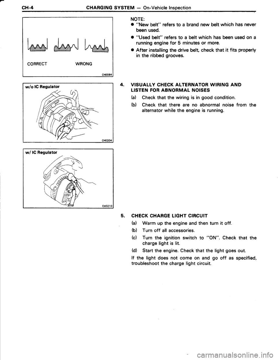 TOYOTA TERCEL 1985  Repair Manual 