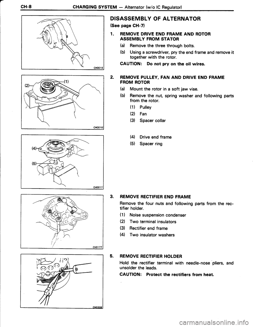 TOYOTA TERCEL 1985 Repair Manual TOYOTA TERCEL 1985 Repair Manual