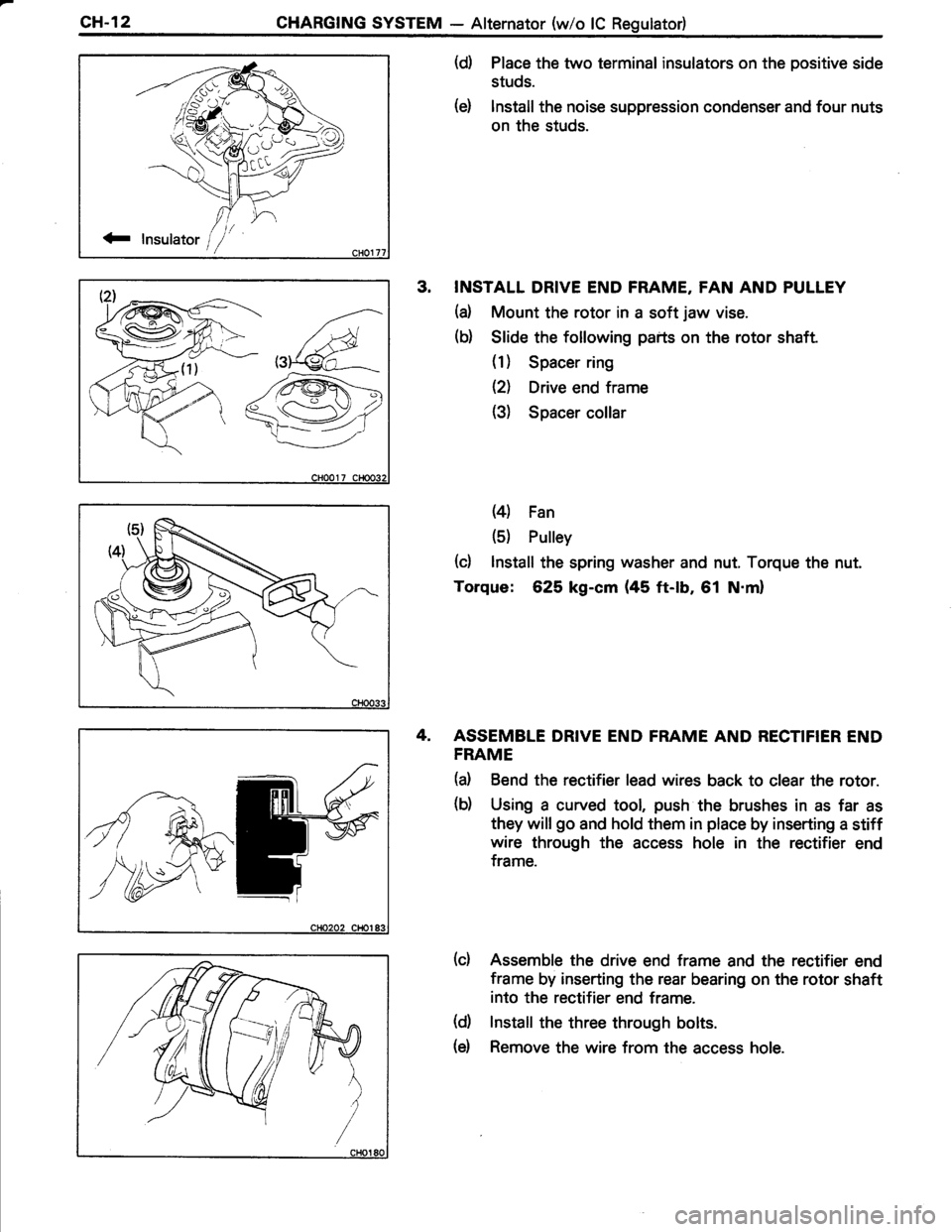 TOYOTA TERCEL 1985 Repair Manual TOYOTA TERCEL 1985 Repair Manual