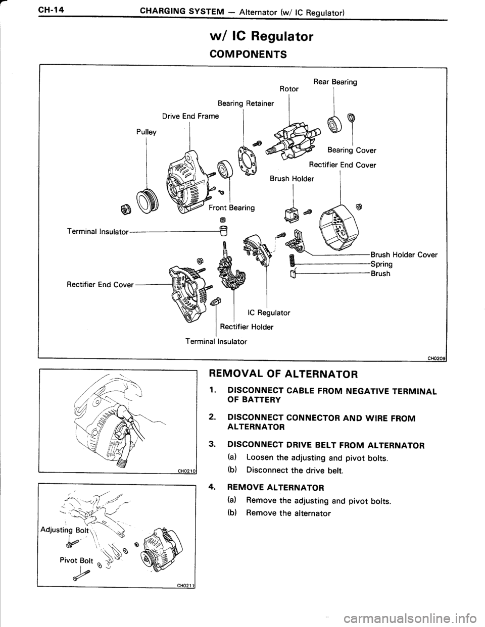 TOYOTA TERCEL 1985 Repair Manual TOYOTA TERCEL 1985 Repair Manual