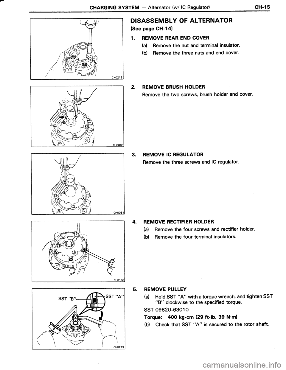 TOYOTA TERCEL 1985 Repair Manual TOYOTA TERCEL 1985 Repair Manual