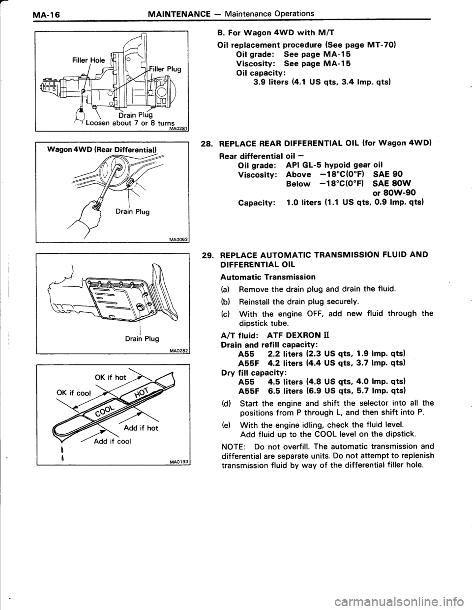 TOYOTA TERCEL 1985 Owners Manual TOYOTA TERCEL 1985 Owners Manual
