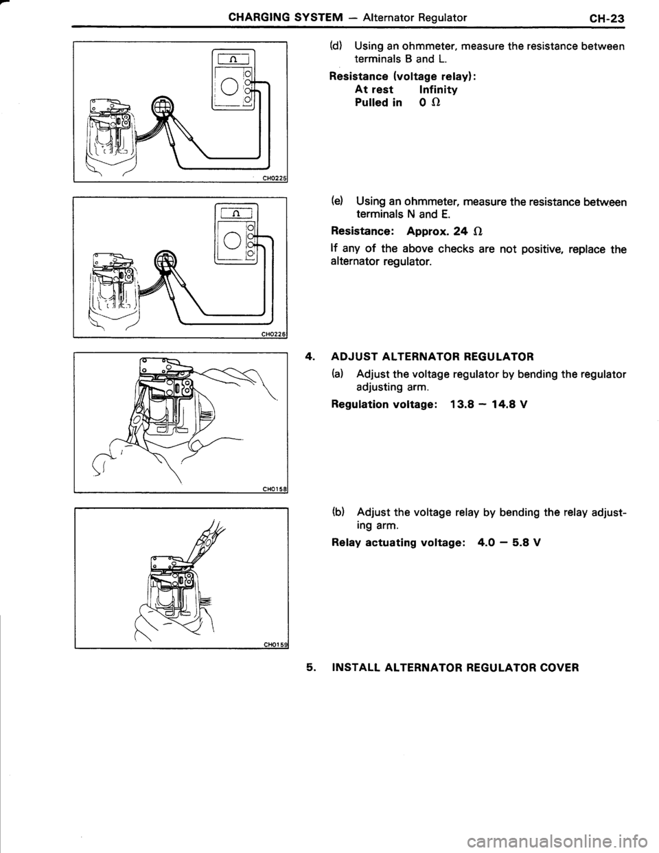 TOYOTA TERCEL 1985  Repair Manual 