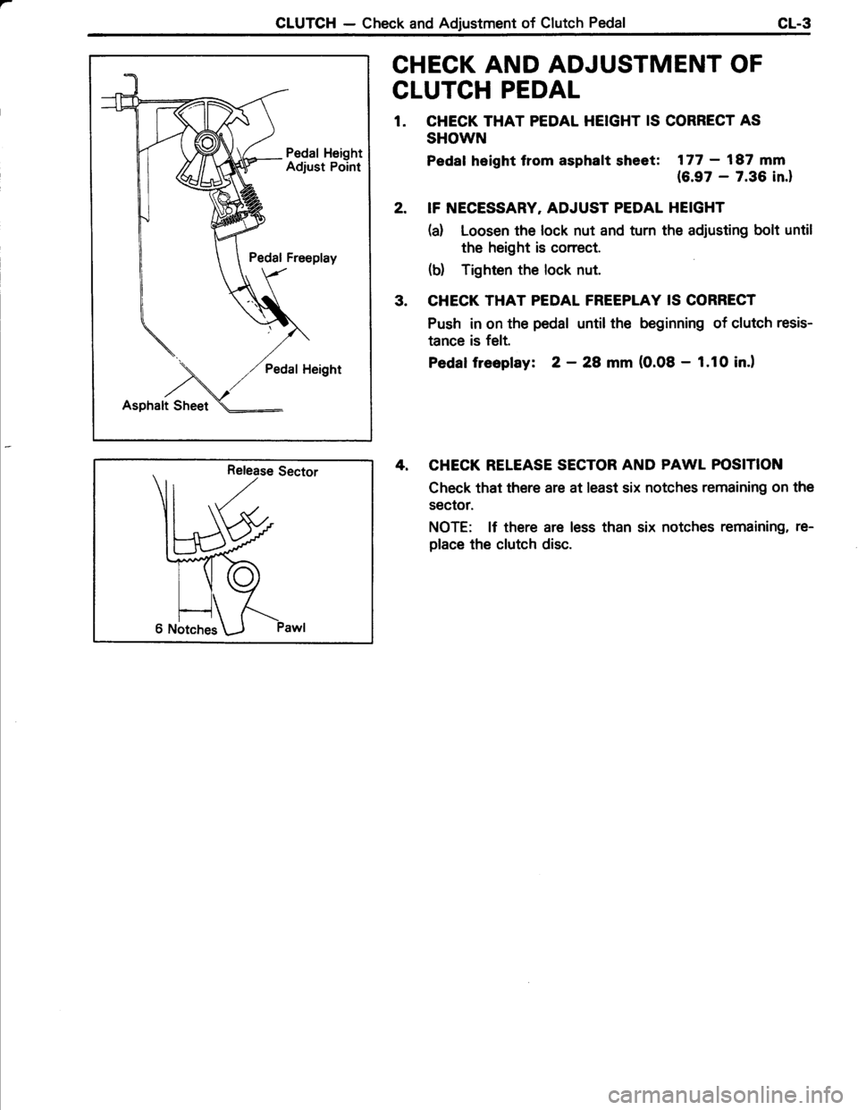 TOYOTA TERCEL 1985  Repair Manual 