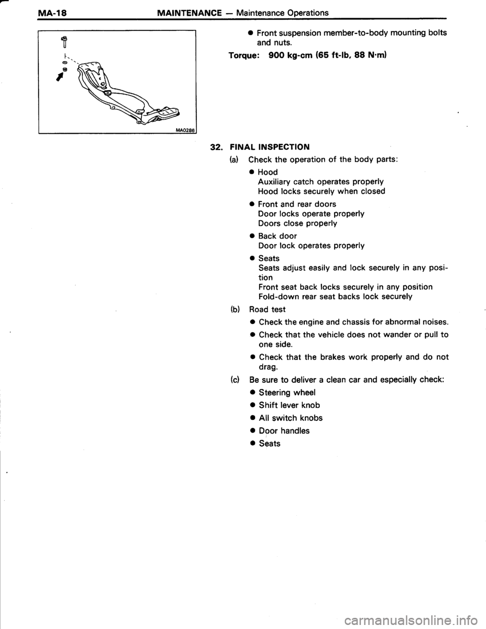 TOYOTA TERCEL 1985 Owners Manual TOYOTA TERCEL 1985 Owners Manual